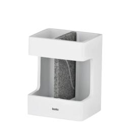 Стакан для зубних щіток KELA Cube 8.5х6.5х11.5 см White (23693)