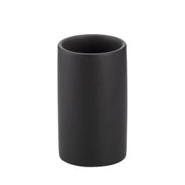 Стакан для зубних щіток KELA Matsi 11х7 см Black (23718)