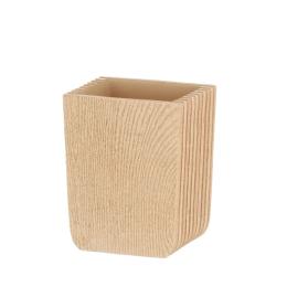 Стакан для зубних щіток KELA Kaiu 8х6х9.5 см Wood (23683)