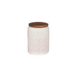 Ємність для сипучих продуктів KELA Mellis White 12084 10,5x14,5 см, 0,8 л