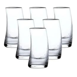 Набір стаканів YiWu Sail високих 600 мл, 6 штук Clear (HP-16-19)