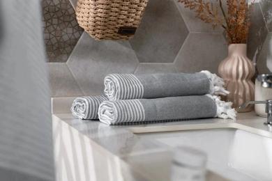 Рушник Ardesto SPA Dark Gray 100% бавовна, 90x170 см (ART2690DG)