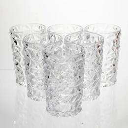 Набір стаканів YiWu HP-19-167 Clear