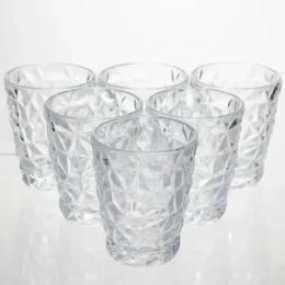 Набір стаканів YiWu HP-19-168 Clear