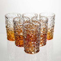 Набір стаканів YiWu HP-19-191 Clear