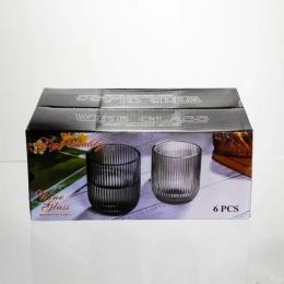 Набір стаканів YiWu HP-19-207 Clear