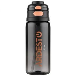 Пляшка для води Ardesto Gym 800мл Black