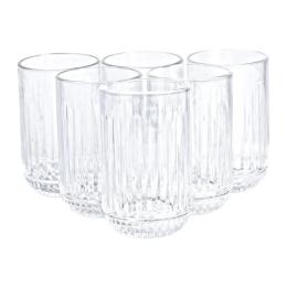 Набір стаканів YiWu з товстого скла, 6 шт Clear (HP7112BL)