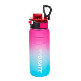 Пляшка для води Bambi 2501-SP 800 мл Blue Pink