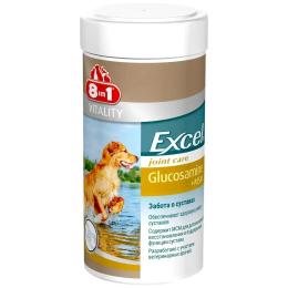 Вітаміни 8in1 Excel Glucosamine + MSM для цуценят та дорослих собак для суглобів 55 шт (661831)