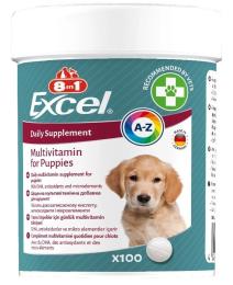 Вітаміни 8in1 Excel Multi Vitamin Puppy для цуценят та молодих собак мультивітамін 100 шт (661820)