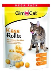 Вітамінізовані таблетки GimCat Kase Rollis для котів усіх порід сирні кульки 425г пауч (G-419510)