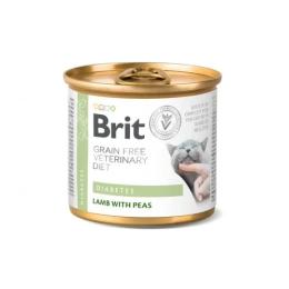 Вологий корм Brit Grain Free Veterinary Diets Diabetes для котів із цукровим діабетом (100710)