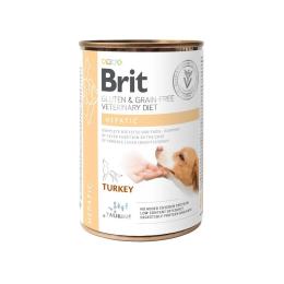 Вологий корм Brit Grain Free Veterinary Diets Hypoall для собак для підтримки функцій печінки при печінковій недостатності (100275/6030)