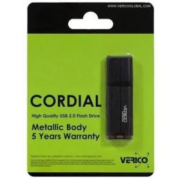 Флеш память Verico Cordial 1UDOV-MFBK63-NN Black 64 GB USB 2.0