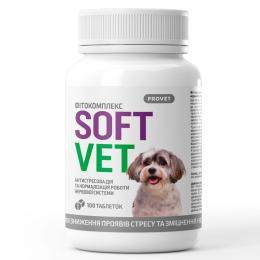 Фітокомплекс Provet SOFTVET для собак антистресова дія та нормалізації роботи нервової системи 100 таб (PR244048)