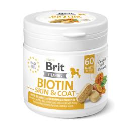 Вітаміни Brit Vitamins Biotin Skin &amp; Coat Care для собак для шкіри та шерсті 60 таблеток (112289)