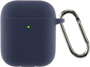 Чохол для навушників ArmorStandart Ultrathin Silicone Case With Hook Apple AirPods 2 ARM59681 Dark Blue