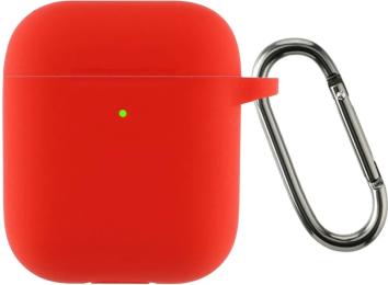 Чохол для навушників ArmorStandart Ultrathin Silicone Case With Hook Apple AirPods 2 ARM59691 Red