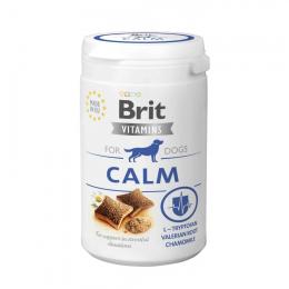 Вітаміни Brit Vitamins Calm для дорослих собак для підтримки нервової системи в стресових ситуаціях на протеїні з комах 150 г (112058)