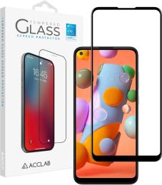 Захисне скло Acclab Full Glue для Samsung Galaxy A115 A11/М115 М11 Black