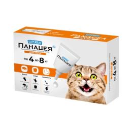 Краплі для тварин Superium Panacea Протипаразитарні для котів від 4 до 8 кг (9135)