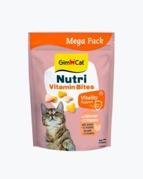 Вітаміни GimCat Nutri Vitamin Bites для дорослих котів мультивітаміни з куркою 425 г (G-419688)