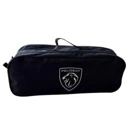 Автомобільний органайзер Poputchik Peugeot NEW LOGO (03-148-2Д) Black в багажник