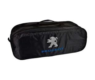 Автомобільний органайзер Poputchik Peugeot (03-024-2Д) Black в багажник