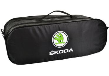 Автомобільний органайзер Poputchik Skoda (03-108-2Д) Black в багажник
