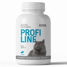 Вітаміни Provet PROFILINE для котів БІОТИН комплекс для шерсті 180 таб (PR243161)