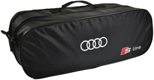 Автомобільний органайзер Poputchik Audi S-Line (03-099-2Д) Black в багажник
