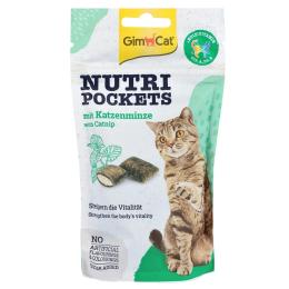 Вітамінні ласощі GimCat Nutri Pockets для котів для підвищення іммунітету з котячою м_ятою та мультивітаміном 60 г (G-419282/400723)