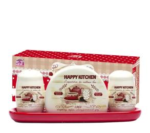 Набір ємностей для спецій SNT 6912-11 Happy Kitchen