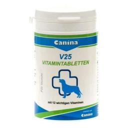 Вітамінний комплекс Canina V25 Vitamintabletten для собак 100 г 30 табл. (110100 AD)