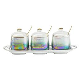 Набір ємностей для спецій TS Kitchen HP6178 Rainbow