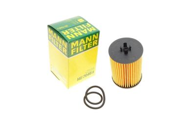 Масляний фільтр MANN-FILTER HU7046Z