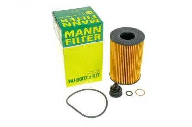 Масляний фільтр MANN-FILTER HU8007ZKIT