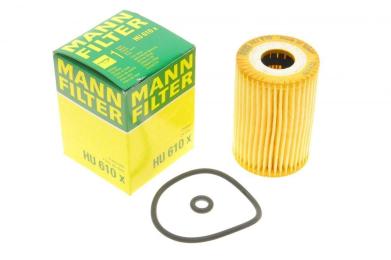 Масляний фільтр MANN-FILTER HU610X