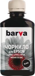 Чорнило для принтера BARVA Epson 112 180 мл Black (E112-821)