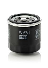 Масляний фільтр MANN-FILTER W67/1