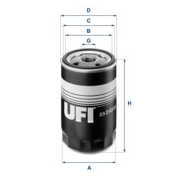 Масляний фільтр UFI 23.249.00