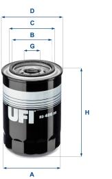 Масляний фільтр UFI 23.486.00