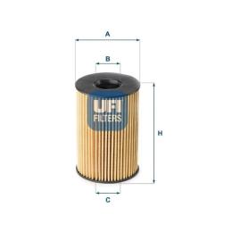 Масляний фільтр UFI 25.201.00