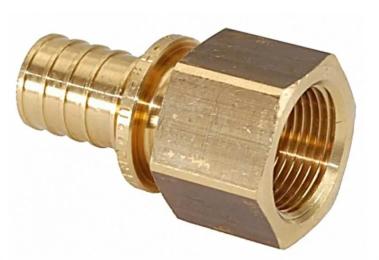 Перехідник каналізаційний Rehau Rautitan RX внутрішня різьба, 25-1/2