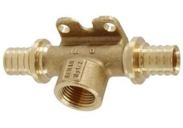 Трійник каналізаційний Rehau Rautitan RX + настінний 20-1/2-20, хв.