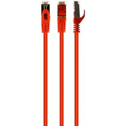 Патч-корд Cablexpert PP6A-LSZHCU-R-30M, S/STP Red
