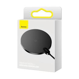 Бездротовий зарядний пристрій Baseus Digital LED Display Gen 2 Wireless Charger Black (CCED000001) (Уцінений)