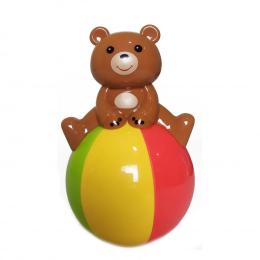 Неваляшка Limo Toy Ведмедик 6521-8 зі звуком