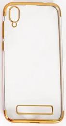 Чохол-накладка Doogee TPU Electroplating для Doogee X90 Golden